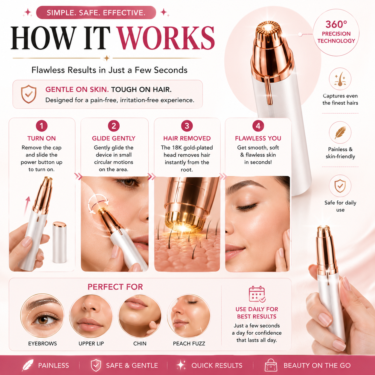 Eye brow Trimmer