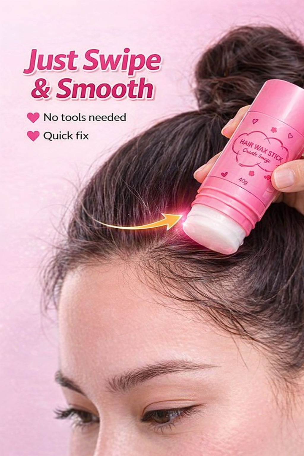 instant hair wax stick